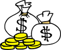 Free Money Clipart Images dollars and coin